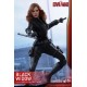 Captain America Civil War Movie Masterpiece Action Figure 1/6 Black Widow 28 cm